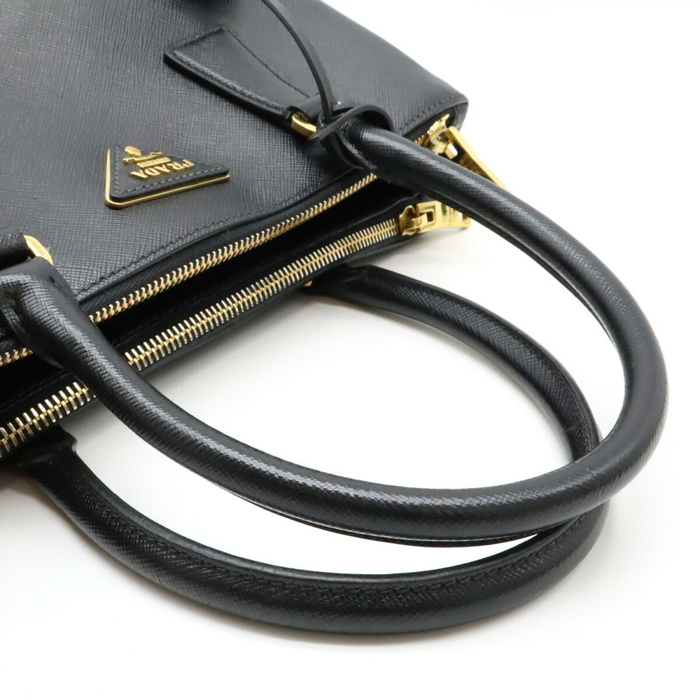 Prada Black leather Nero Crossbody Galleria - Picture 4 of 9